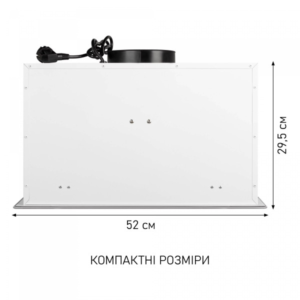 Фото - Вытяжка встраиваемая Minola BGH 5877 WH