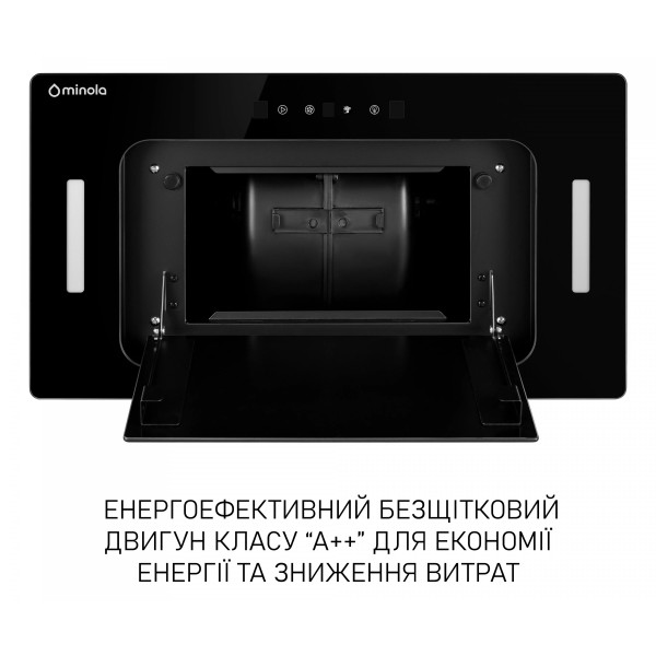 Фото - Витяжка вбудована Minola BGH 5977 BL Silent