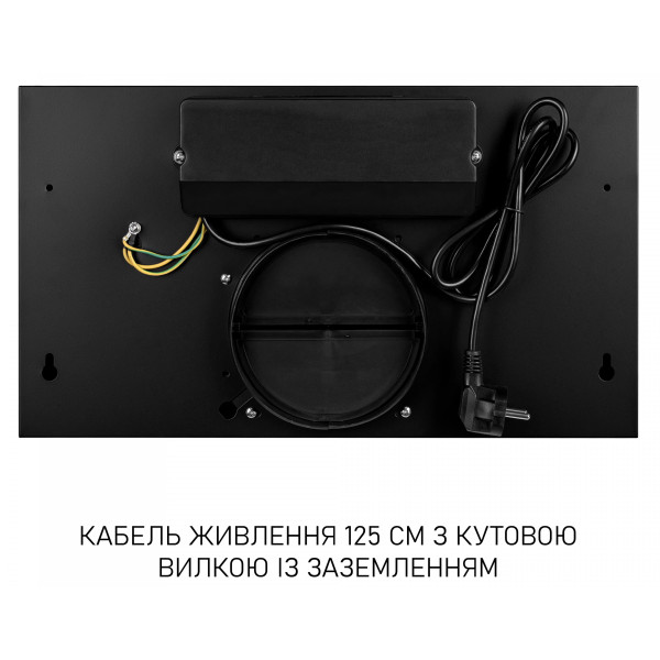 Фото - Витяжка вбудована Minola BGH 5977 BL Silent