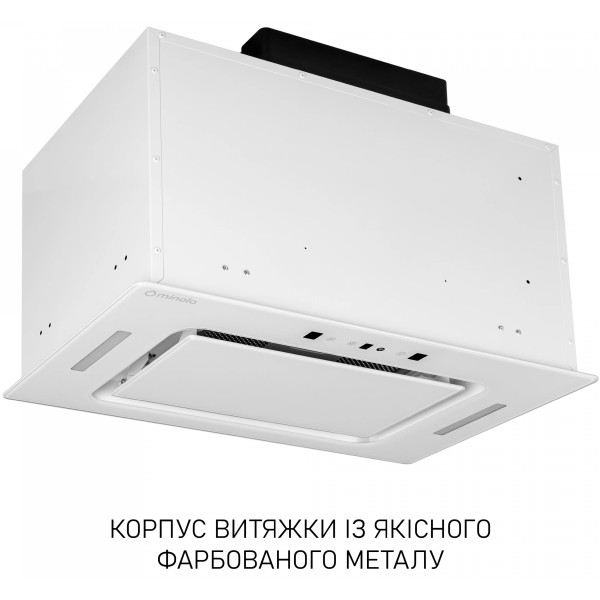 Фото - Витяжка вбудована Minola BGH 5977 WH Silent