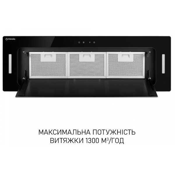 Фото - Вытяжка встраиваемая Minola BGH 9977 BL Silent