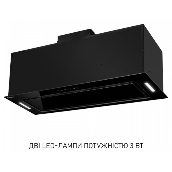 Фото - Вытяжка встраиваемая Minola BGH 9977 BL Silent