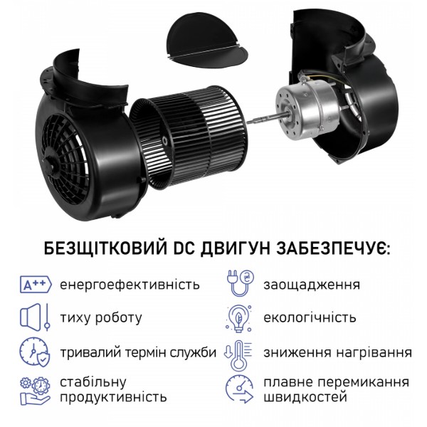 Фото - Вытяжка встраиваемая Minola BGH 9977 BL Silent