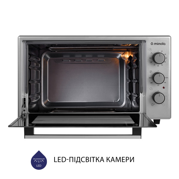 Фото - Піч електрична Minola FOEV 3714 GR
