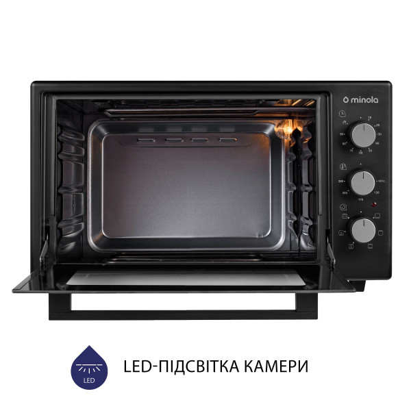 Фото - Печь электрическая Minola FOET 3714 BL