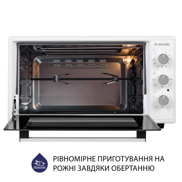 Фото - Печь электрическая Minola FOEV 4815 WH