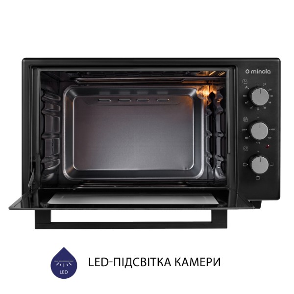 Фото - Піч електрична Minola FOE 3714 BL