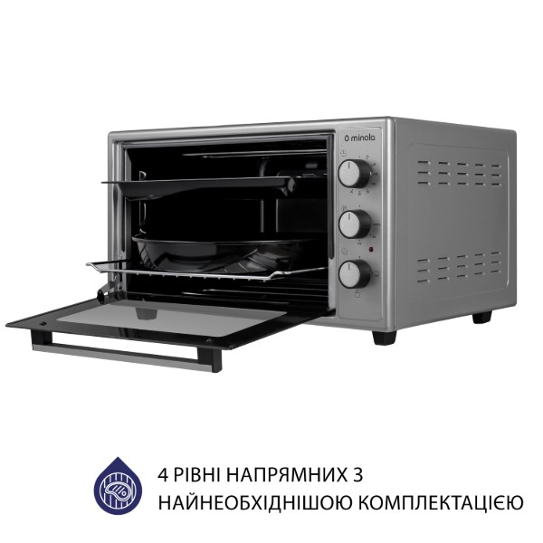 Фото - Піч електрична Minola FOE 4815 GR