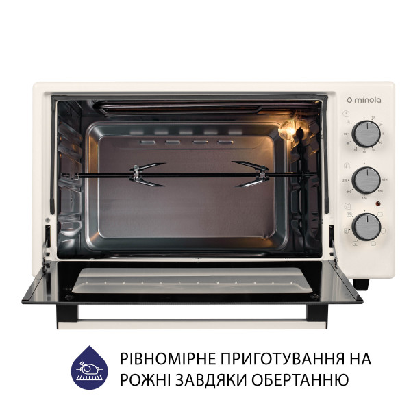 Фото - Уцінка - Піч електрична Minola FOET 3714 IV