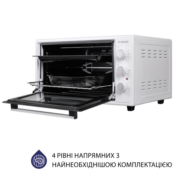 Фото - Піч електрична Minola FOET 4815 WH