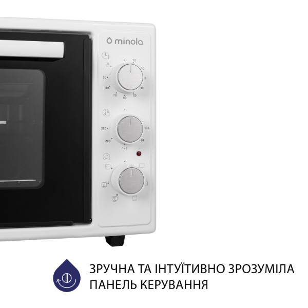 Фото - Піч електрична Minola FOET 4815 WH