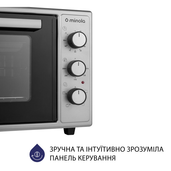 Фото - Піч електрична Minola FOEV 4815 GR