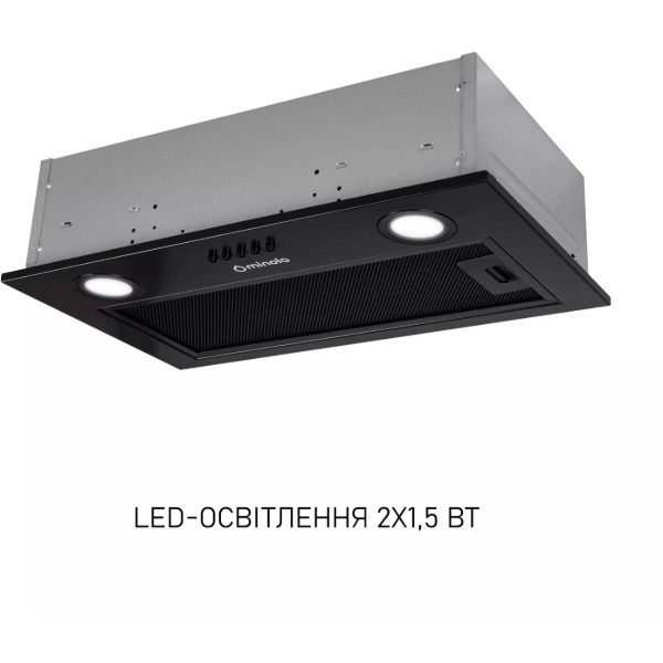 Фото - Витяжка вбудована Minola HBI 5025 BLF LED