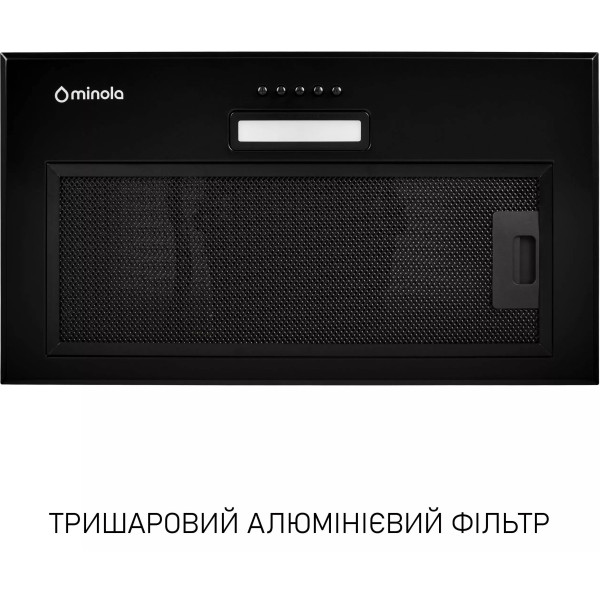 Фото - Витяжка вбудована Minola HBI 5214 BLF 700 LED