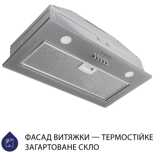 Фото - Вытяжка встраиваемая Minola HBI 5262 GR GLASS 700 LED