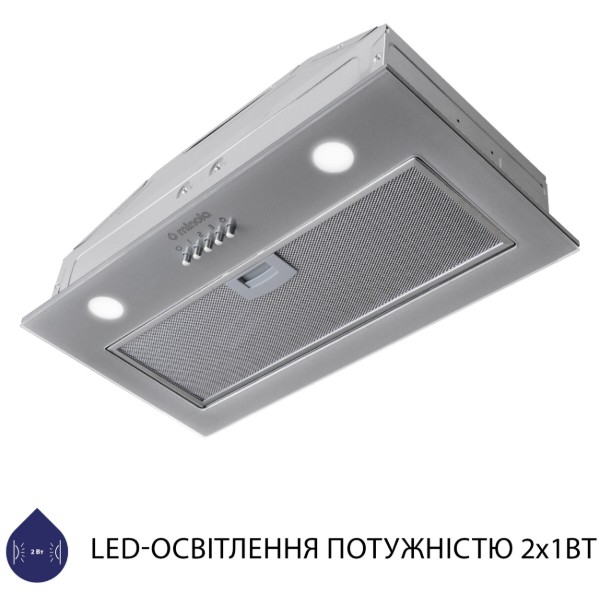 Фото - Вытяжка встраиваемая Minola HBI 5262 GR GLASS 700 LED