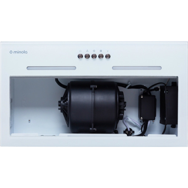 Фото - Вытяжка встраиваемая Minola HBI 5263 WH GLASS 700 LED Line