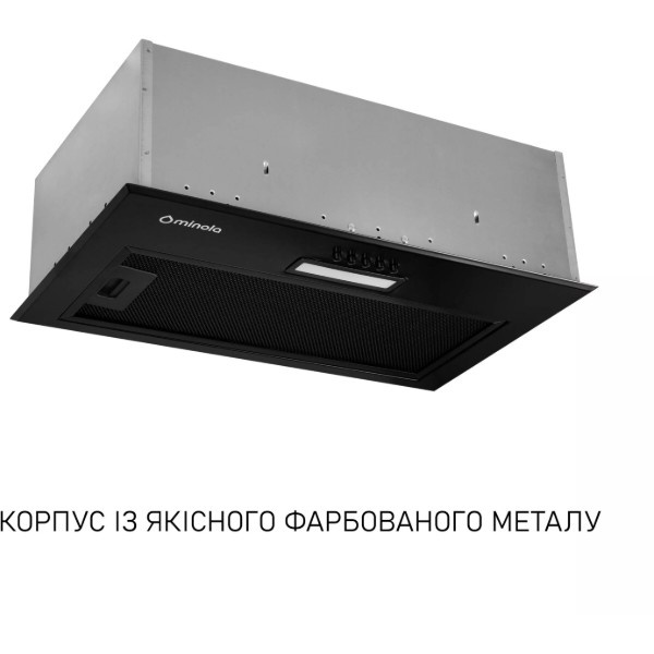 Фото - Витяжка вбудована Minola HBI 5614 BLF 1000 LED
