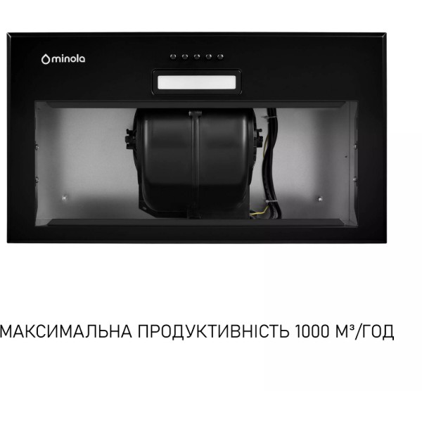 Фото - Витяжка вбудована Minola HBI 5614 BLF 1000 LED
