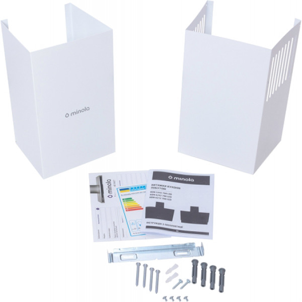 Фото - Вытяжка декоративная Minola HDN 5242 WH 700 LED