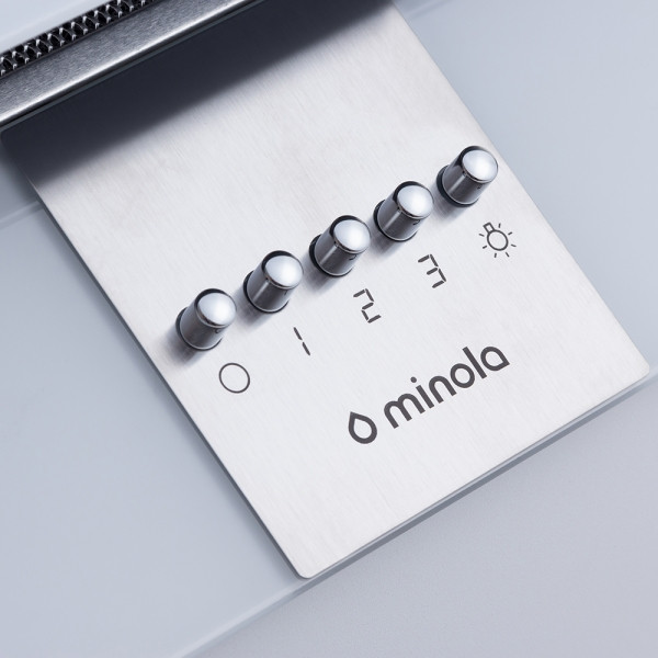 Фото - Вытяжка декоративная Minola HDN 6212 WH/I 700 LED