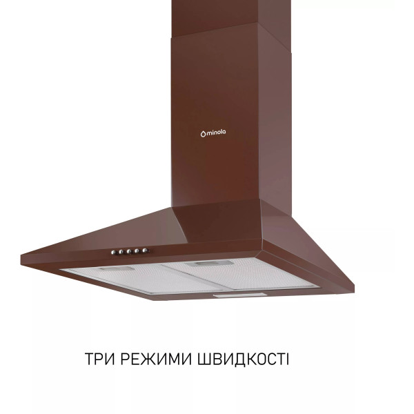 Фото - Вытяжка декоративная Minola HK 5214 BR 700 LED