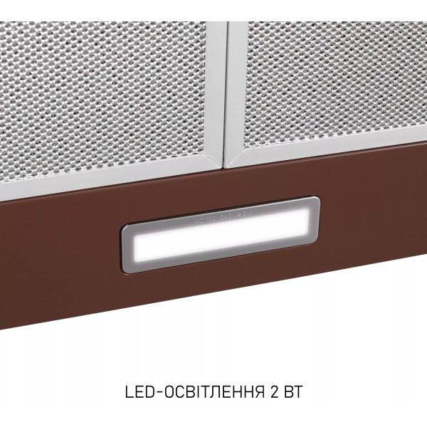 Фото - Вытяжка декоративная Minola HK 6214 BR 700 LED