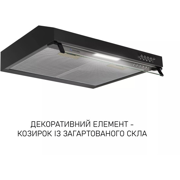 Фото - Витяжка традиційна Minola HPL 522 BL