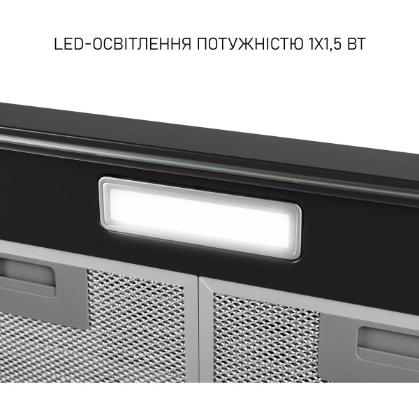 Фото - Витяжка традиційна Minola HPL 522 BL