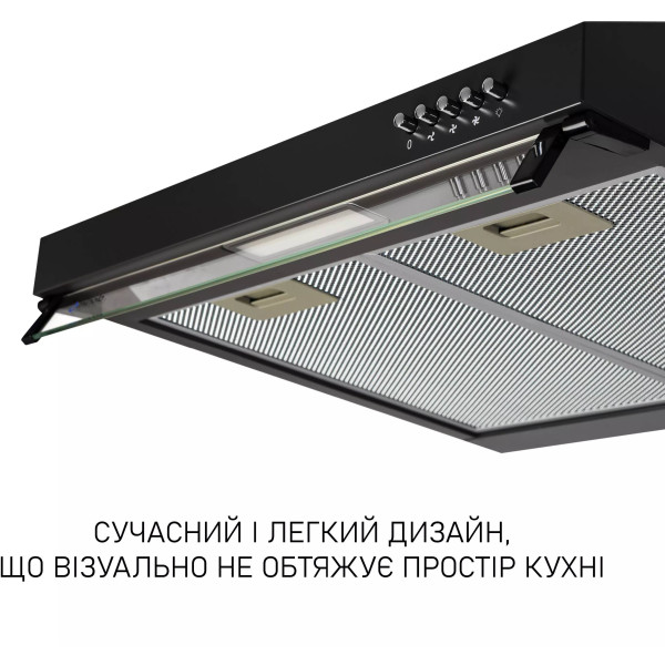 Фото - Витяжка традиційна Minola HPL 522 BL