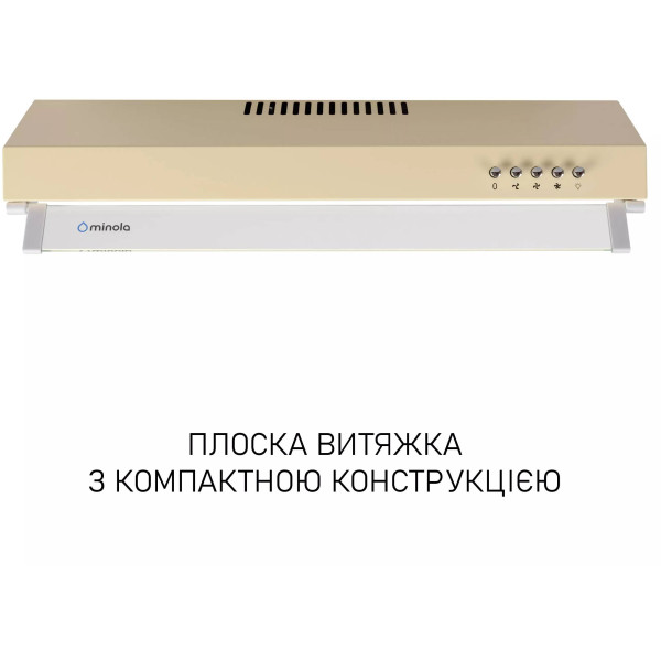 Фото - Витяжка традиційна Minola HPL 522 BG