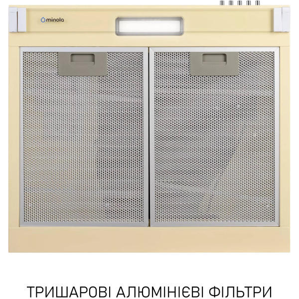 Фото - Витяжка традиційна Minola HPL 522 BG