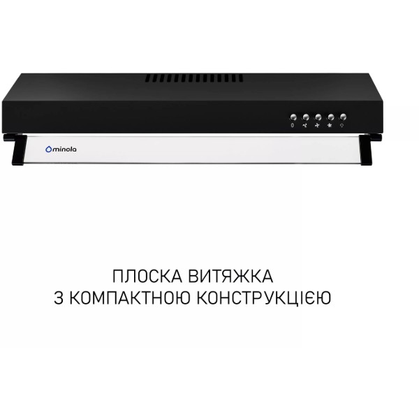 Фото - Вытяжка традиционная Minola HPL 622 BL