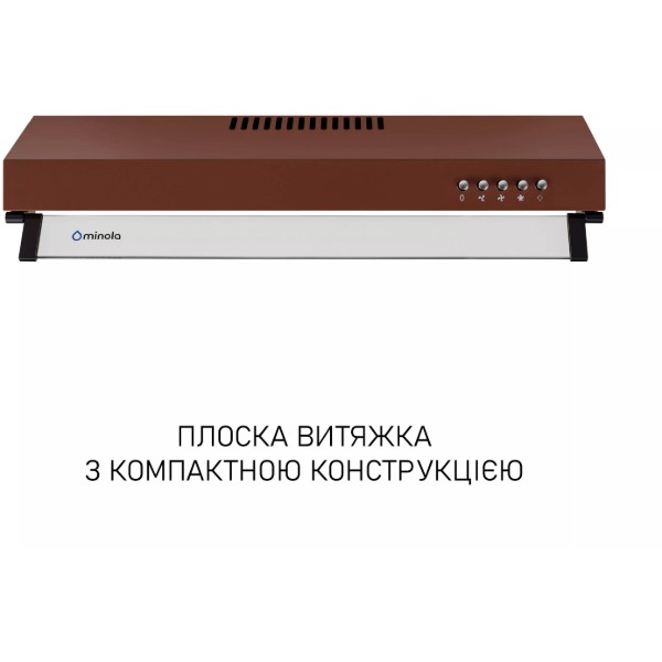 Фото - Вытяжка традиционная Minola HPL 622 BR