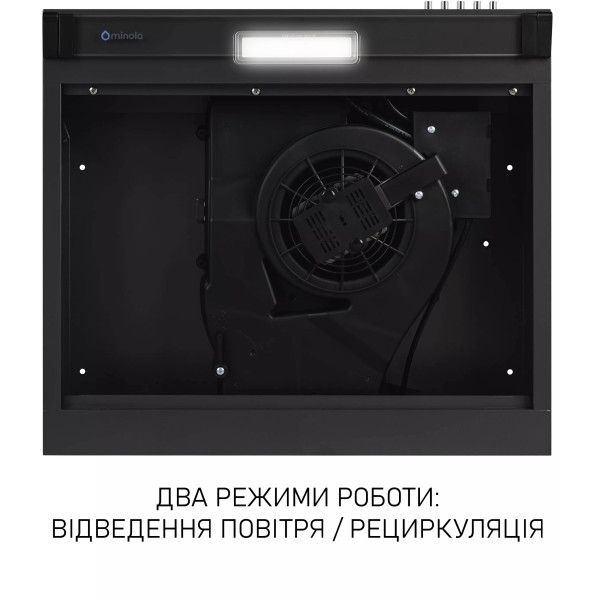 Фото - Вытяжка традиционная Minola HPL 5200 BLF