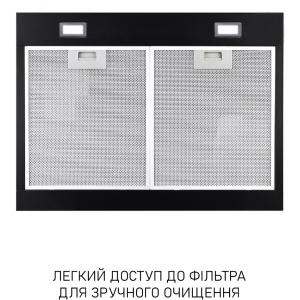 Фото - Витяжка традиційна Minola HPLS 612 BL