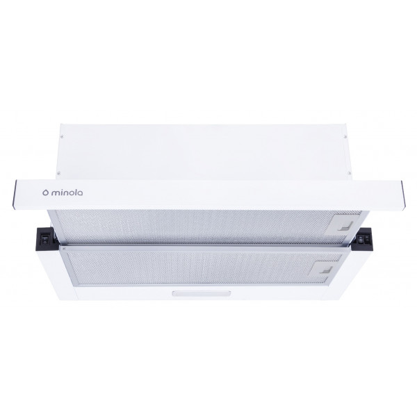 Фото - Вытяжка встраиваемая Minola HTL 5714 WH 1100 LED