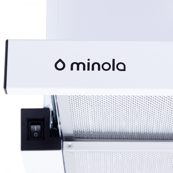 Фото - Витяжка вбудована Minola HTL 6214 WH 700 LED