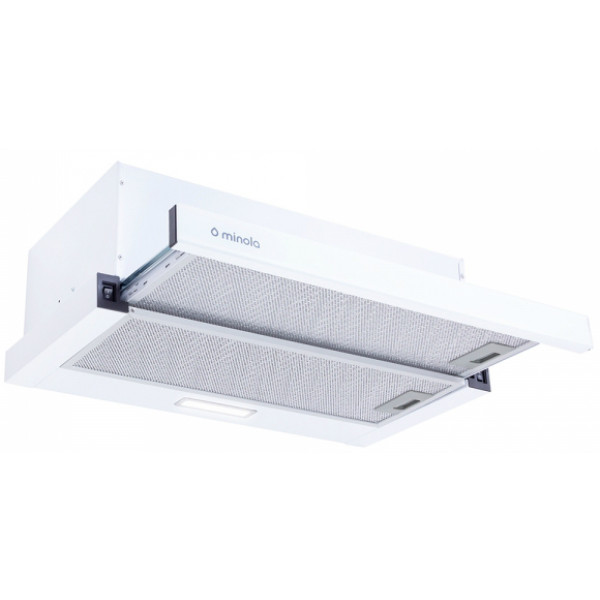 Фото - Вытяжка встраиваемая Minola HTL 6234 WH 700 LED GLASS