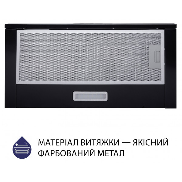 Фото - Вытяжка встраиваемая Minola HTL 6714 BL 1100 LED