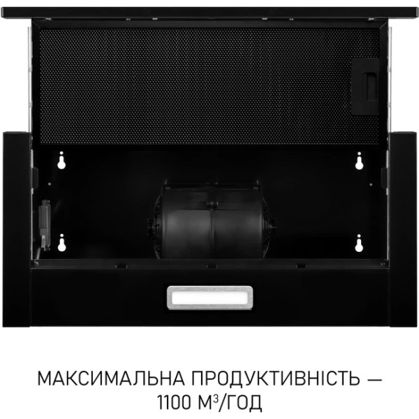 Фото - Вытяжка встраиваемая Minola HTL 6714 BLF 1100 LED
