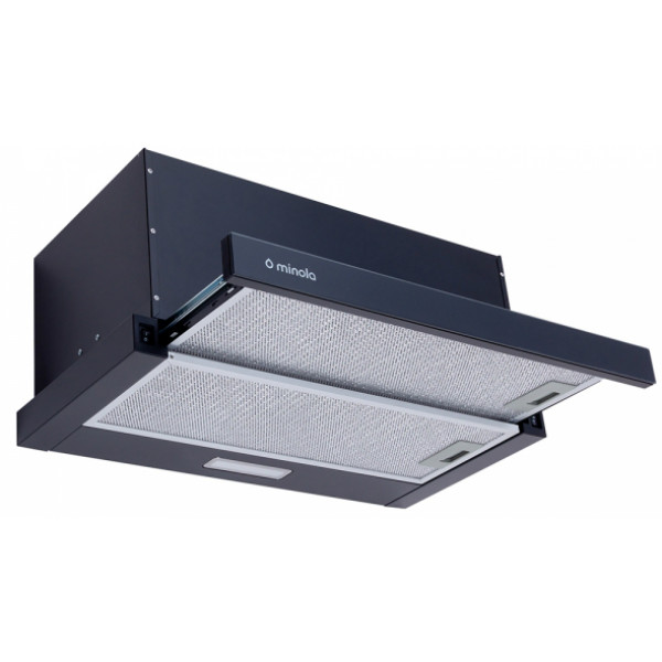 Фото - Вытяжка встраиваемая Minola HTL 6734 BL 1100 LED GLASS
