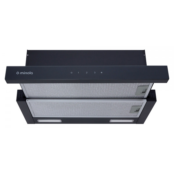 Фото - Вытяжка встраиваемая Minola HTLS 6935 BL 1300 LED Фото - Вытяжка встраиваемая Minola HTLS 6935 BL 1300 LED