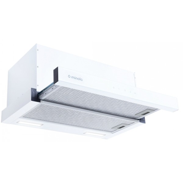Фото - Вытяжка встраиваемая Minola HTLS 6935 WH 1300 LED