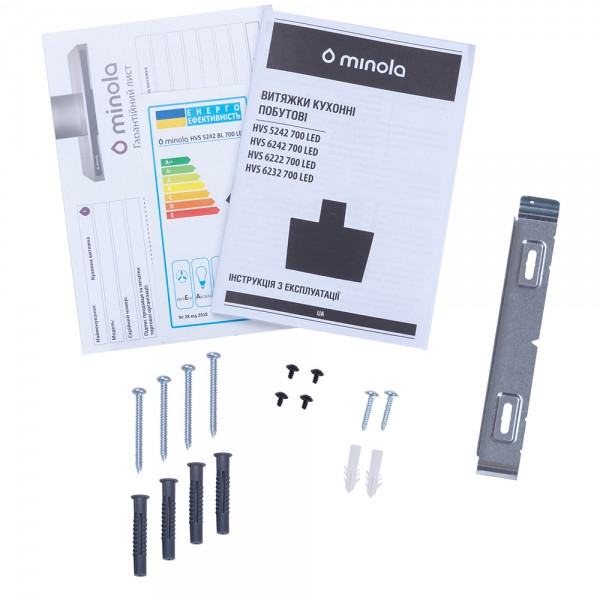 Фото - Вытяжка декоративная Minola HVS 5242 BL 700 LED