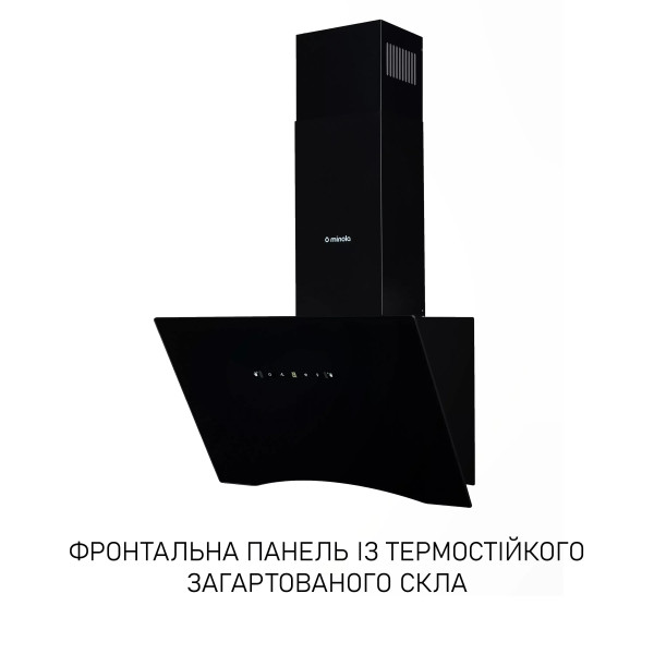 Фото - Вытяжка декоративная Minola HVS 6612 BL 1000 LED