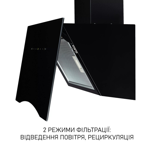 Фото - Вытяжка декоративная Minola HVS 6612 BL 1000 LED