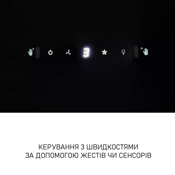 Фото - Вытяжка декоративная Minola HVS 6612 BL 1000 LED