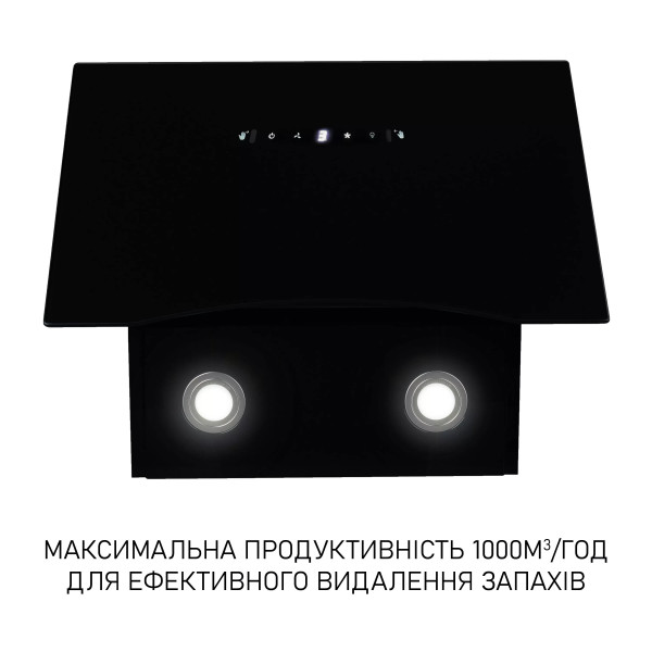Фото - Вытяжка декоративная Minola HVS 6612 BL 1000 LED