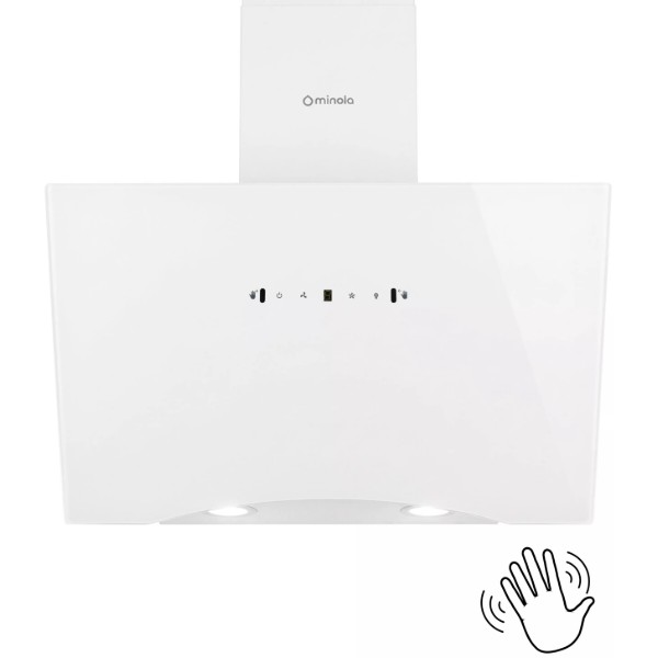 Фото - Витяжка декоративна Minola HVS 6812 WH 1200 LED